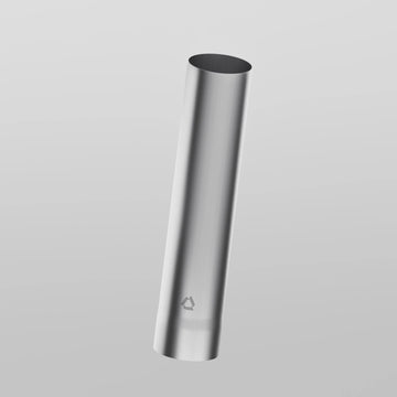 Flue Pipe Straight 80mm 30cm