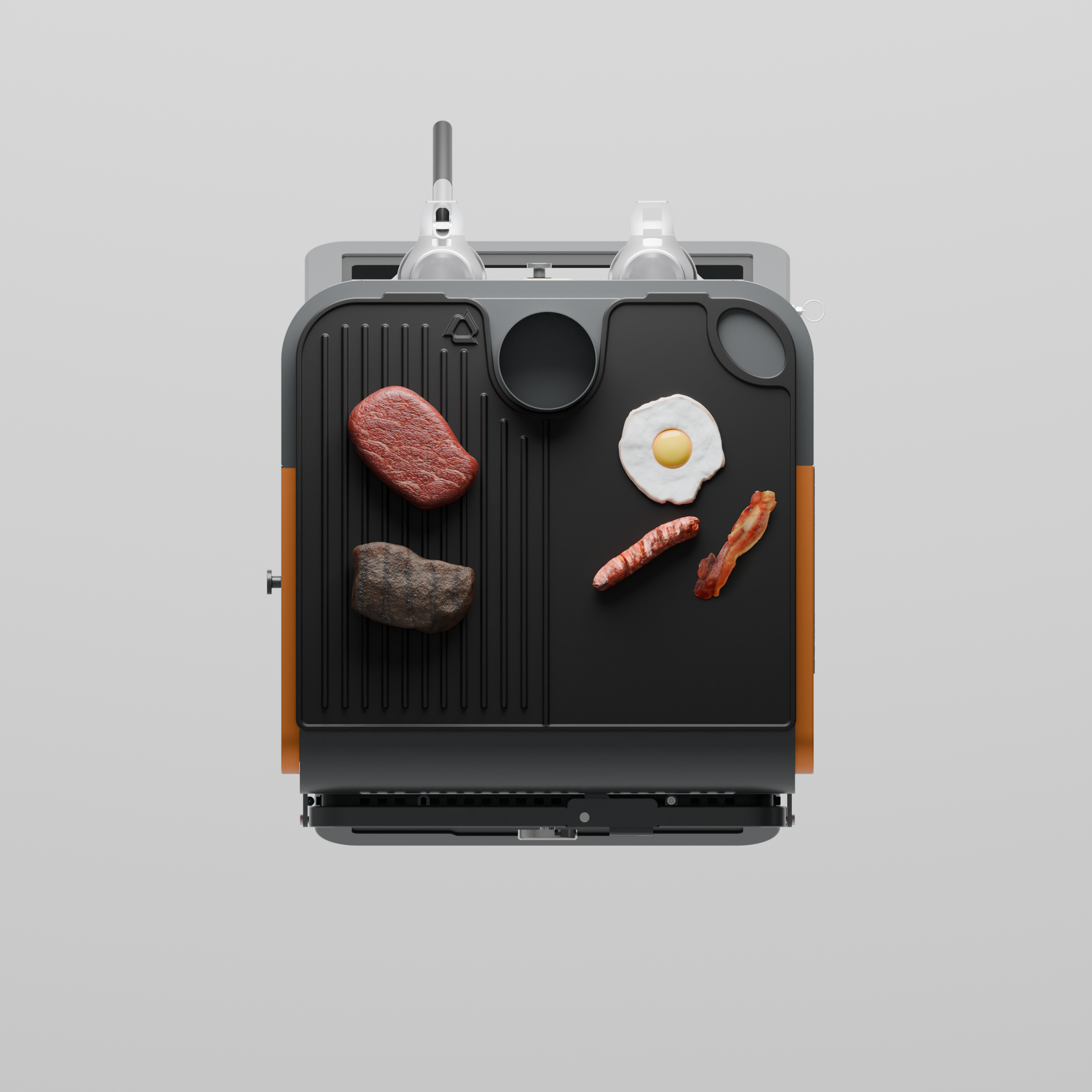 Modular Cast Iron Grill